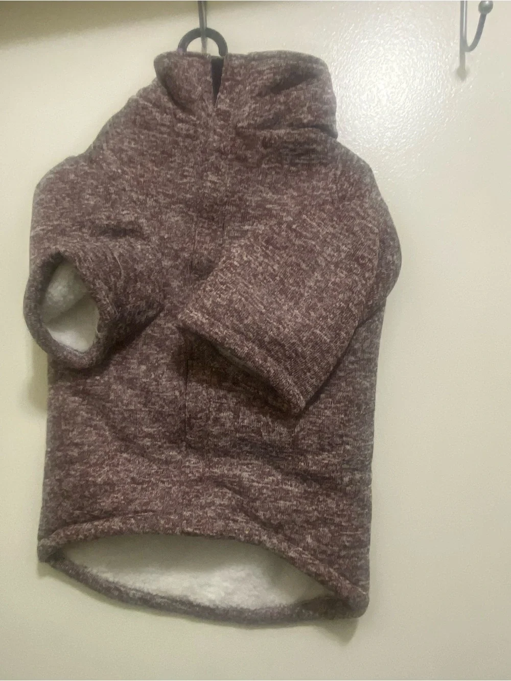 Berkshire Pet Collection XL  Polartec Dog Sweater Fleece Brown Red White NWT New